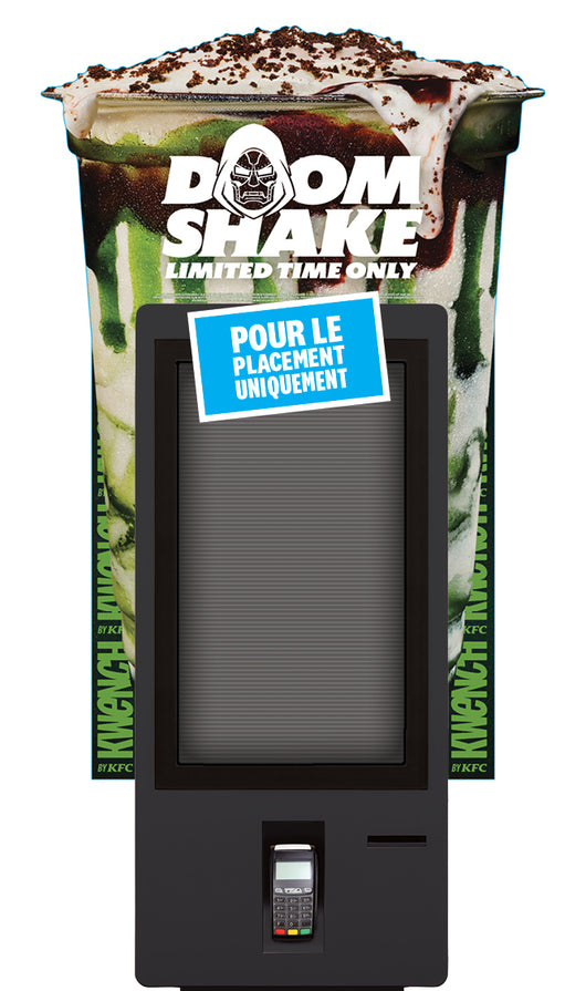W9 - DOOM SHAKE Kiosk Hugger - French