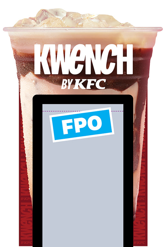 Kwench Latte Kiosk Hugger (English)