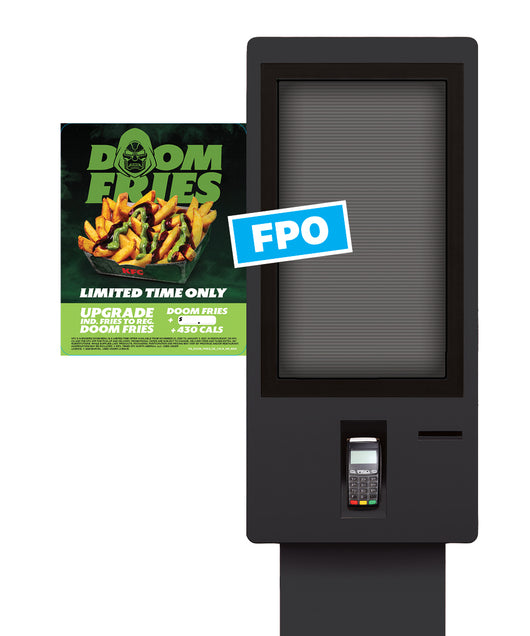 W9 - DOOM FRIES UPGRADE Kiosk Sign