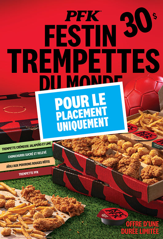 W5 -   $30 Global Dippin’ Feast, ENSEIGNES PYLÔNES 09