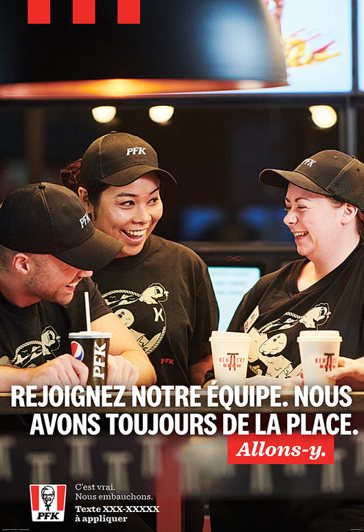 Pole Sign Recruit 4 (French)