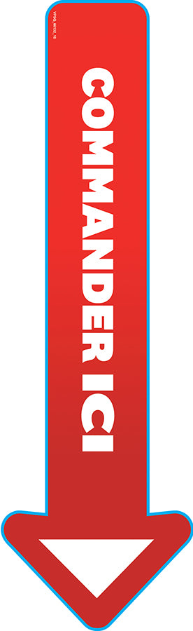 MANDATORY: Vertical Pole SIgn 10 (French)
