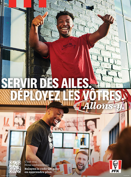 Window Poster Recruit 11 (French)
