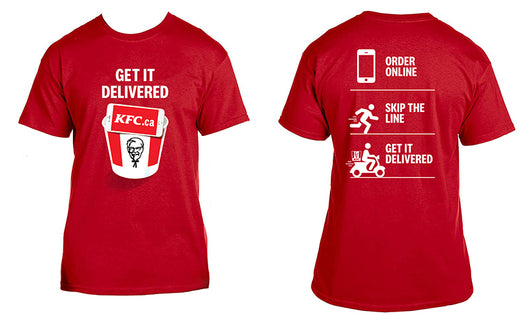 Delivery T-Shirt - English Kit (8 shirts: 2x Sm, 4x Med, 2x Lrg)