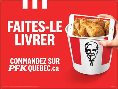 Delivery Lawn Sign - Get it Delivered / Get it Delivered | French Pack of 10