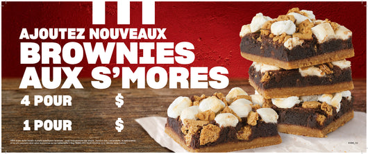 S'mores Menu Board - French