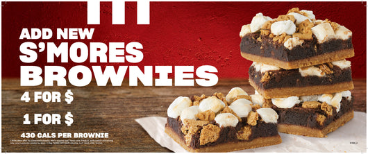 S'mores Menu Board - Ontario Calories