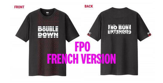 DOUBLE DOWN T-Shirt (French)