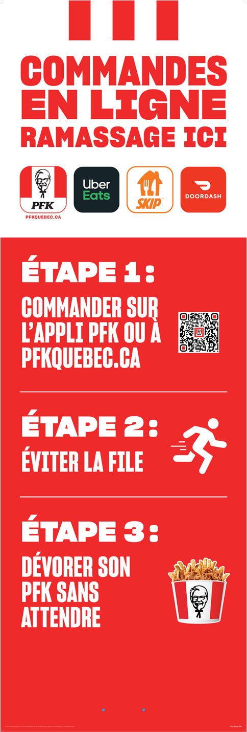 OAPU Floor Display - French