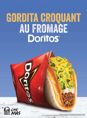 TB Cheesy Gordita Crunch Pole Sign 43.5