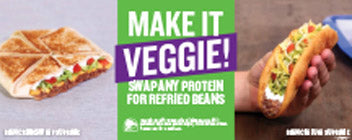 TB Vegetarian - Menu Board Runner