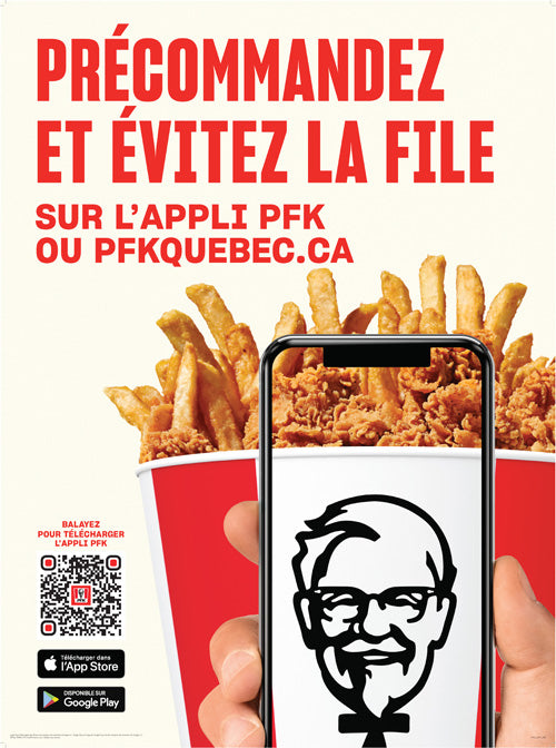 OAPU Window Poster - French